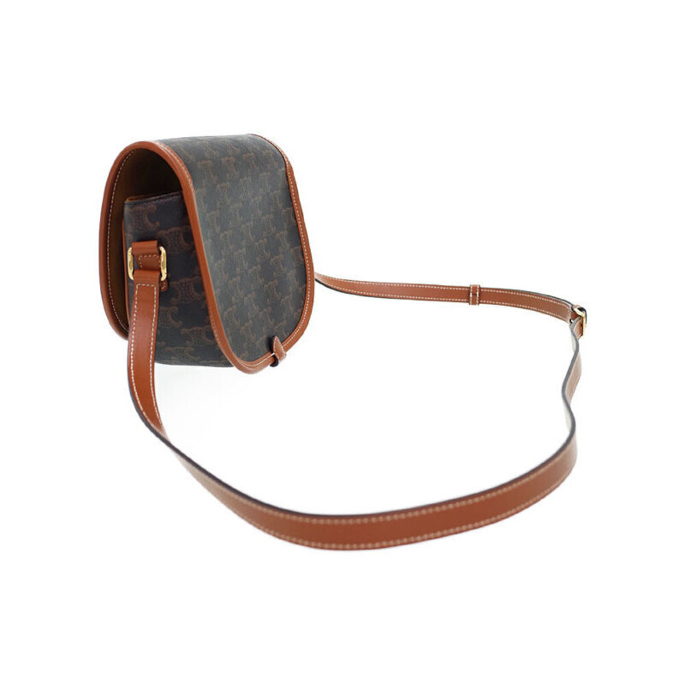 Celine Triomphe Canvas Folco Bag - Picture 2 of 9
